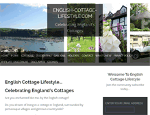 Tablet Screenshot of english-cottage-lifestyle.com